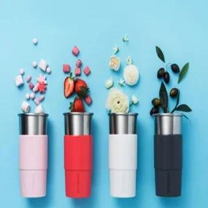 아이콘 스텐블러 텀블러 650ml 체리블라썸 스텐 스테인리스 머그 야외활동