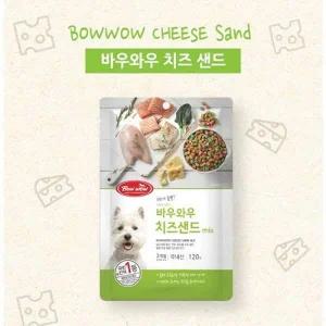 바우와우 치즈샌드 믹스120g