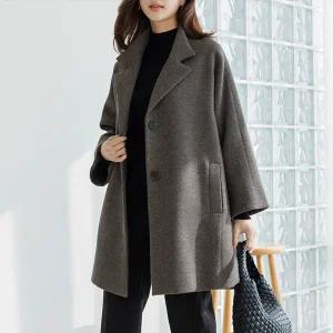 [데드라](88size)[THE BLACK] 클로디울코트(브로치SET) OUD6041_DO