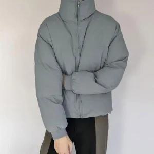 [라일리] Rly 겨울옷 데일리 청잠바 패딩 하이 잠바 자켓 가디