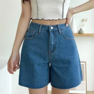 [피커]여성 데님 팬츠 컷팅 여자데님팬츠 여름 청반바지