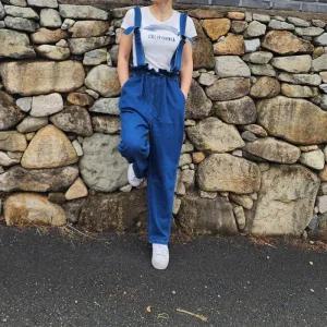 [피커]여성 데일리 청 멜빵바지 오버롤