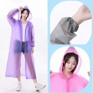 [피커]가벼운 컬러 우비 레인코트 휴대용 비옷 1P