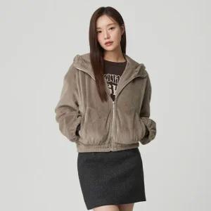 후드 퍼 블루종 자켓 PQ4FJ081