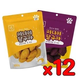 식욕증진용 고구마속 치즈 애견간식 12개 D11342 져키
