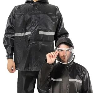 [피커]오토바이 우비세트 남녀공용 우의 배달용우의