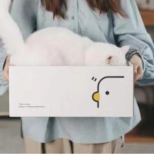 [조아몰]고양이용 고밀도 골판지 스크래쳐 박스집 고양이박스 (S34845914)