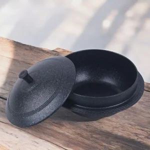 마블코팅 가마솥 냄비 22cm 삼계탕 돌솥밥 뚝배기