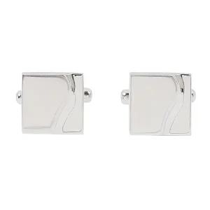 [닥스](대전신세계)25년 FW 무광 웨이브 커프스링크 DLF1ACCF281S1