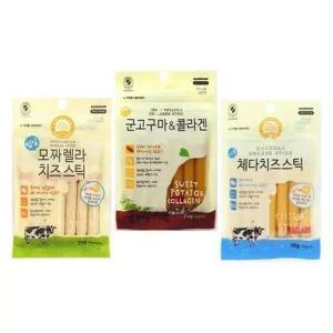 치즈함유 강아지 간식용 소시지 7p D02368 2개 반려견
