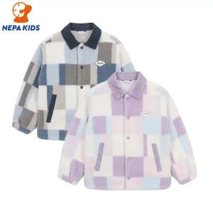 NEPA KIDS 네파키즈 공용 패터닉 플리스자켓 KKF6102