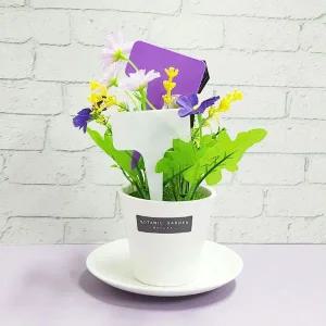 [셀러에이드]컬러 식물 이름표 대