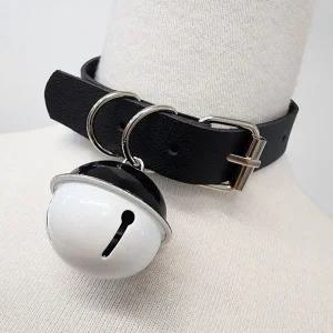 초커 방울 목걸이 가죽 패션 소품 축제