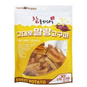 [콩심팥심]그대로 말랑 스틱 고구마 250g X2개 강아지 영양간식