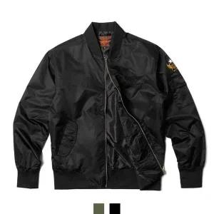 항공점퍼 남자 유광 아우터 블루종 MA-1 MA