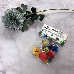 버블물고기 어항장식 F02 GM 6개입