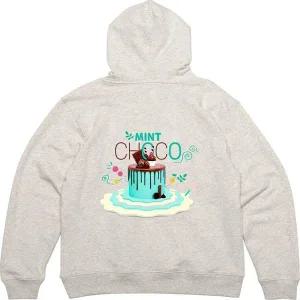 후드티 뒷면 민트초코케 베이커리 빵 디자인 옷
