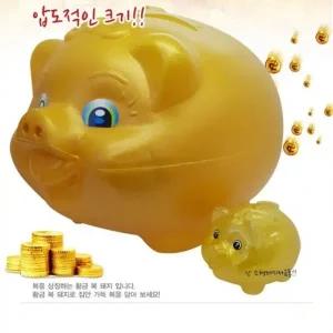 [DY커머스]왕특대 황금돼지 저금통 동전저금통
