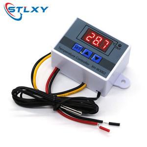 XH-W3002 디지털 LED 온도 컨트롤러 온도조절기 제어 스위치 프로브 방수 센서 W3002 220V 12V 10A