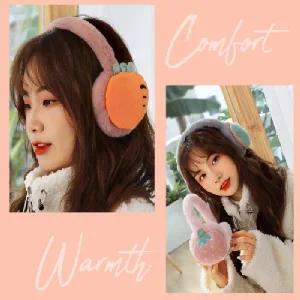 [사러왕]귀여운귀마개 사이즈 조절가능 털귀마개 귀덮개 겨울귀마개 털마개 선물 겨울 방한 페이크퍼귀도리