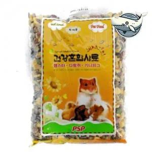 건강한 햄스터 사료 간식 600g 영양 보충 반려동물먹이