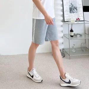 [라일리] Rly 휴가룩 홈웨어 남자2줄5부트레이닝반바지