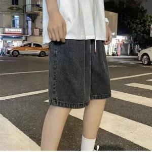 [라일리] Rly 여성 청 버뮤다 팬츠 5부 데님 반바지