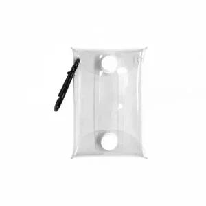 PVC 투명 카라비너 가방 5.5x8.5