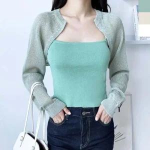 여성 여름 볼레로 가디건 1P 썸머 시원한