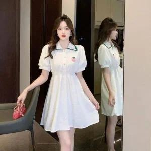 코디피셜 상큼 스트로우베리 플레어원피스 원피스 프