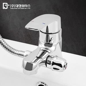 대정워터스 AD520 세면기용 샤워겸용 수전 1홀 대붙이 수도꼭지 국내제작 세면대용 화장실