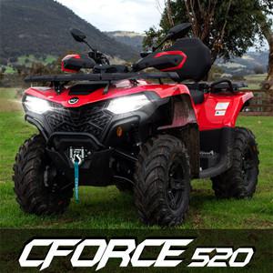C포스520EPS/사륜오토바이/사륜바이크/ATV/UTV/운반차/오프로드