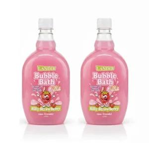 랜더 버블바스 스트로베리 710ml x 2개 거품목욕제 입욕제