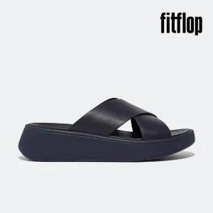 [공식판매처] 핏플랍 F 모드 플랫폼 크로스 슬라이드 NAVY