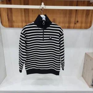 [에꼴리에][모다 행담도] 스트라이프 반집업 카라티 23D5402A_HDD