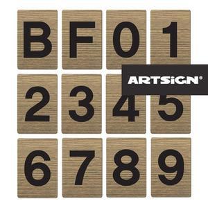 [RG4P03Q7]건물층 호수표시 숫자판 나무번호판 12종 숫자