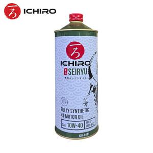 이치로 세이류 완전합성 4T 모터오일 API SP JASO MA2 10W 40 오토바이 엔진오일