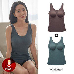 [크로커다일]감탄브라 감탄 히트탑 1+1 CDWTB2P6263