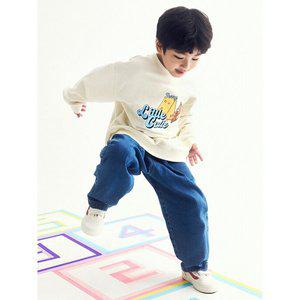 [탑텐키즈](신세계 사우스시티)25년 SS 공용) 톰과제리 와펜 포인트 배기 데님 팬츠MKF1DP3811