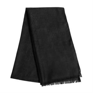 구찌 GG 패턴 울 실크 머플러 165903 3G646 1000