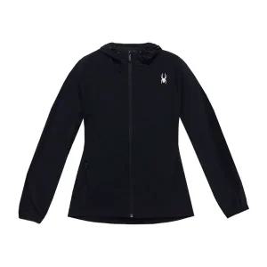 [스파이더]SPYDER 여성  에센셜 라이트 윈드브레이커 FM1SPIFCNJK171W-BLK