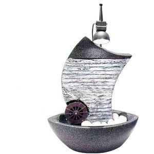 실내 분수대 인테리어 폭포 연못 소형 가습기