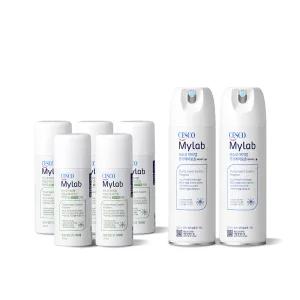 세스코 마이랩 아웃도어미스트 (모기기피제) 100ml 5개 + 모기 에어로솔 워터베이스 무향 (모기약) 330ml 2