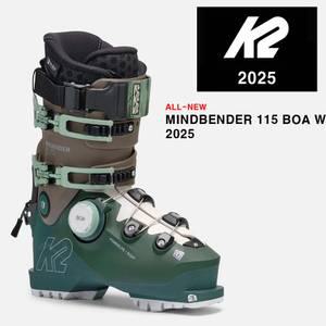 2425시즌 여성 케이투 보아 스키 부츠 K2 BOOTS MINDBENDER 115 W BOA 투어링 가능