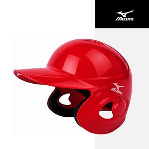 미즈노 유광 양귀 헬멧(188RD)레드 야구 경식용보호대