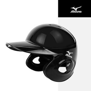 미즈노 유광 양귀 헬멧(188BK)블랙 야구 경식용보호대
