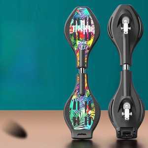 jncown 에스보드 웨이브보드 레드 보드 성인용 입문용