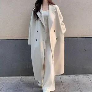[오노마] ONM 모직 롱코트 2버튼 가을겨울 코트 여성 패션코트  27354699)