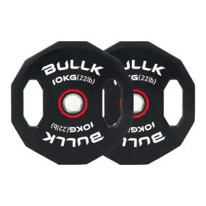 불크 12각 TPU 우레탄 중량 원판 10kg 2개입 바벨 역기 헬스 운동 홈트