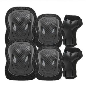 Airwalk 키네틱 성인 보호장비 자전거 전동킥보드 인라인 스케이트보드 손목 팔꿈치 무릎 보호대 세트